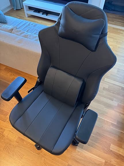 Helt ny! Svive Phoenix Tier 3 Gamingstol Svart XXL