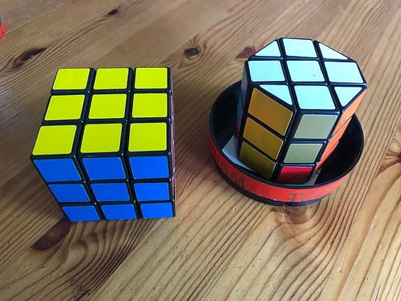 Rubiks kub och hexagonkub