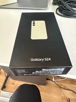 Samsung Galaxy S24 128GB – Helt ny – Amber Yellow