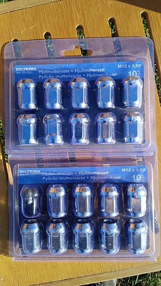 Hjulbultar M12x1,50 Biltema 33-3307