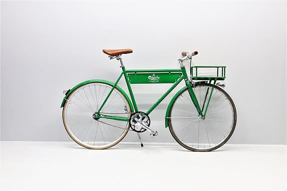 Fixie Inc stadscykel hopfällbar 28" M unisex grön