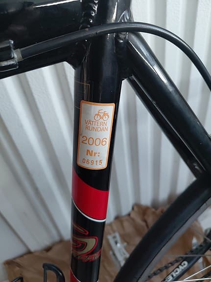 Optima Racer serie 58 cm- Nyservad och mycket bra skick