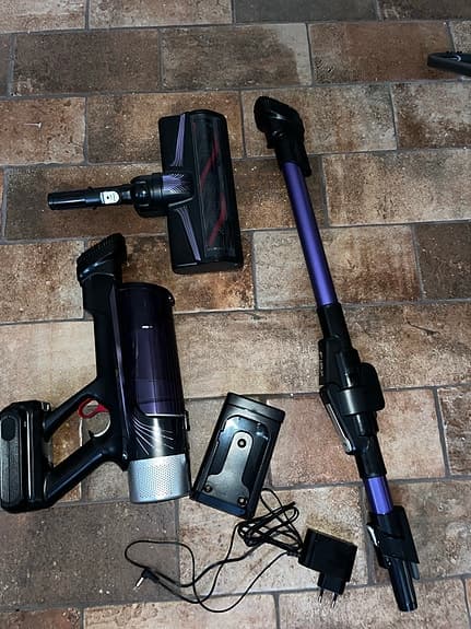 Tefal X-Force Flex 9.60 sladdlös skaftdammsugare lila