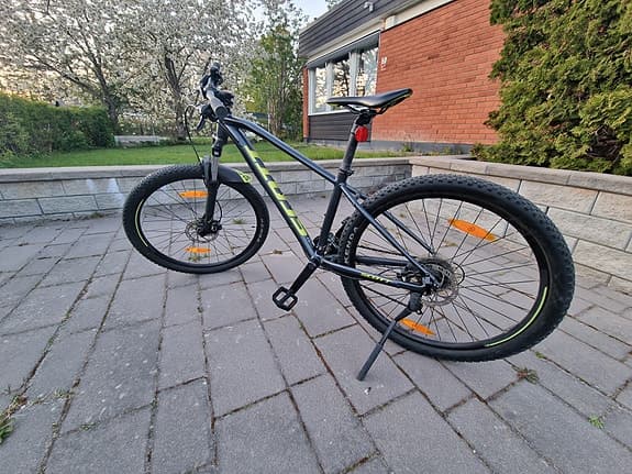 Fin mountainbike