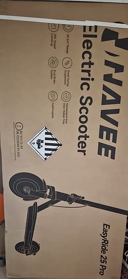 Navee Easyride Pro E25-S elscooter svart