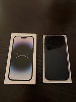 iPhone 14 Pro 256 GB svart