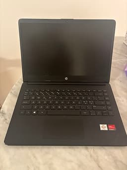 HP laptop 14 tum svart