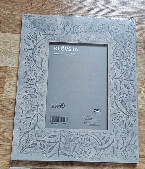 IKEA Klövsta och Ribba fotoramar blandat paket