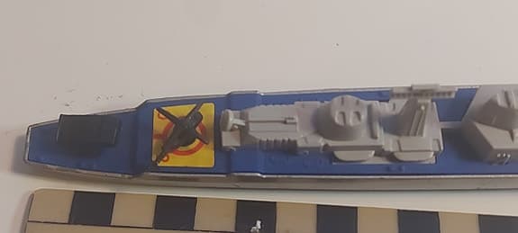 Matchbox Sea Kings K-308 Guided Missile Destroyer 1976 – Made in England Lesney