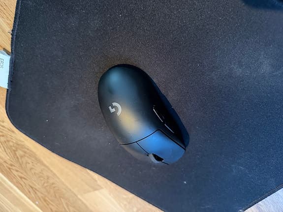 Logitech G Pro Wireless gamingmus svart
