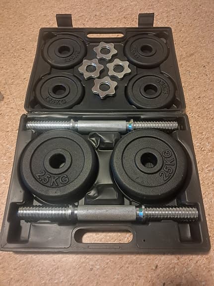 10kg st helt nya hantlar
