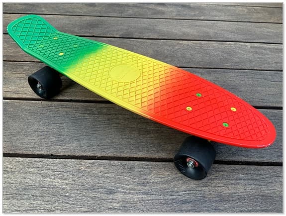 Penny Rasta Fade 22" Skateboard