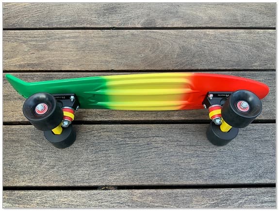 Penny Rasta Fade 22" Skateboard
