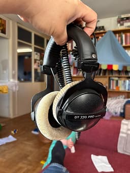 Beyerdynamic DT 770 Pro 250ohm hörlurar svart
