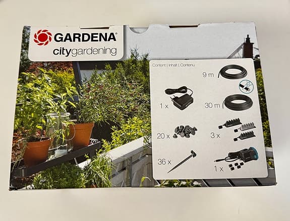 Gardena City Gardening Holiday Watering bevattningssystem för krukor