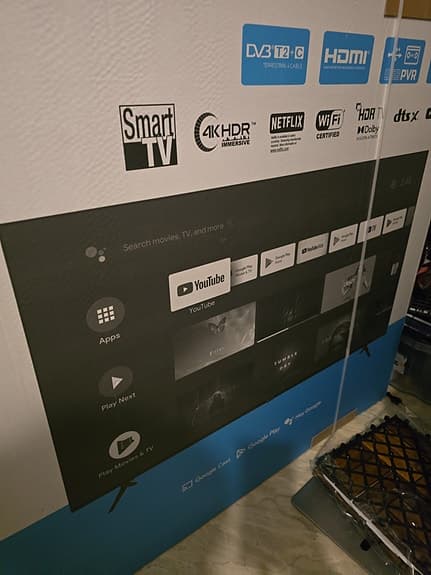 Helt oöppnad Procaster TV