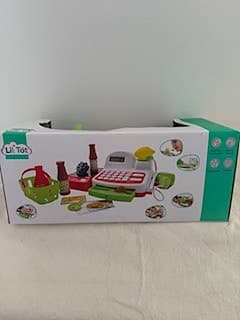 Little Tot leksakskassa med tillbehör