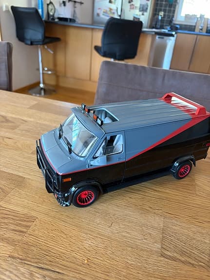 Hot Wheels A-Team skåpbil leksaksbil