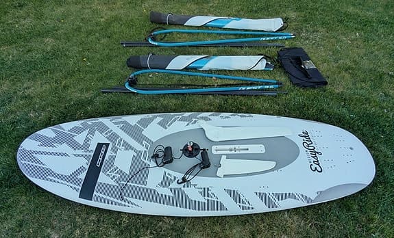 Vindsurfing, RRD Easy Rider + 2st riggar