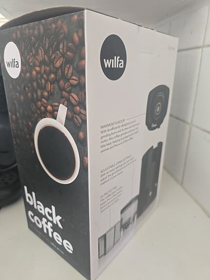Wilfa Classic Aroma kaffekvarn svart