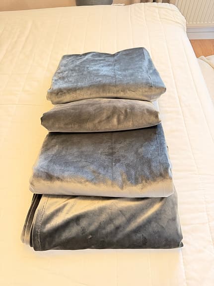 Sammetsgardin Hemtex Mali Velour - 4 st