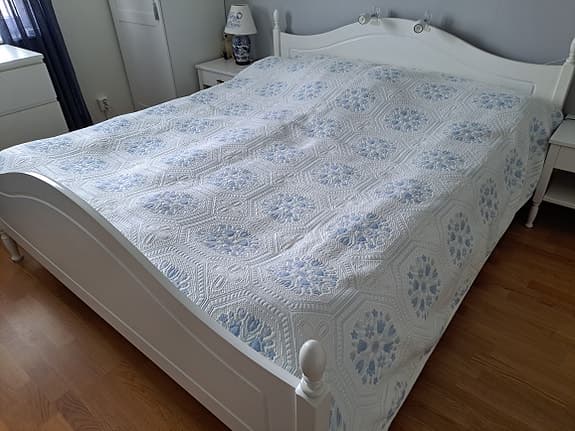 Sängöverkast till dubbelsäng