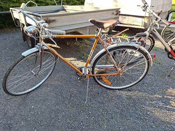 MUSTANG herrcykel SVERIGECYKELN 3 växlar.