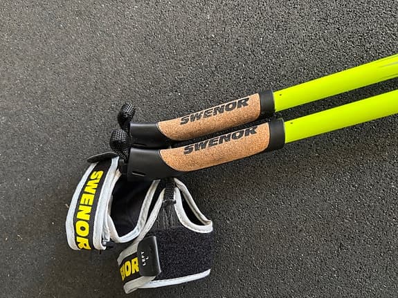 Swenor rullskidstavar gul 100% carbon