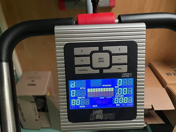 Christopeit Sport ET 6 Ergometer Motionscykel
