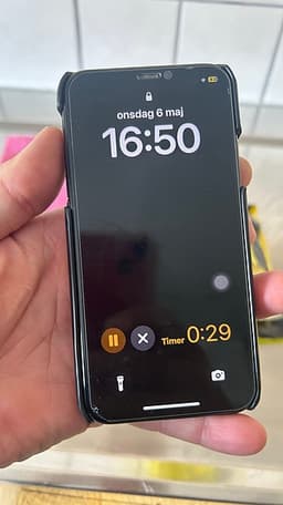 Apple iPhone Xs 64 GB svart
