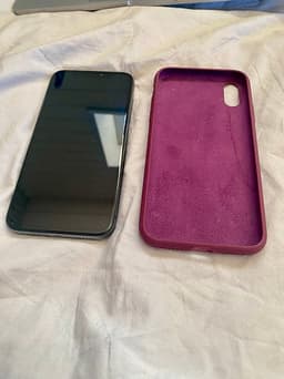 iPhone X 256 GB med skal – mycket fint skick