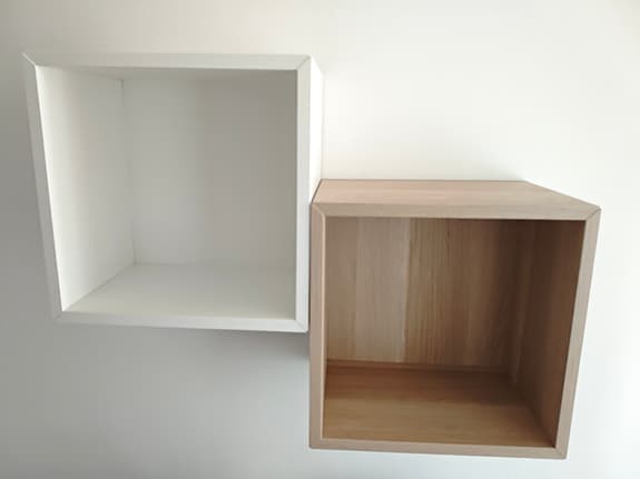 Set of three versatile storage cube (Eket) – modern and practical