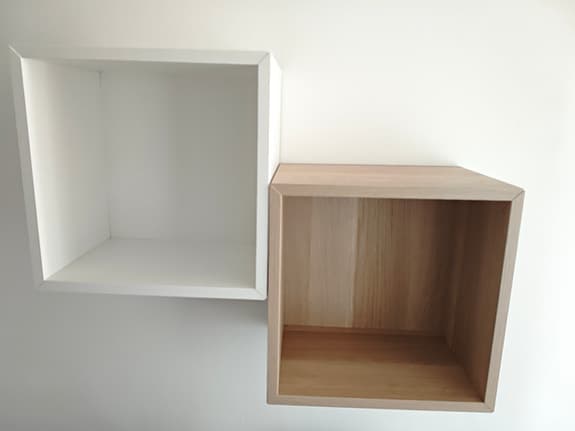 Set of three versatile storage cube (Eket) – modern and practical