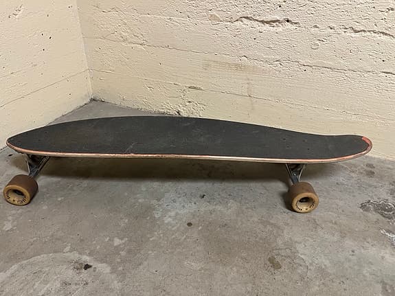 Junkyard longboard svart