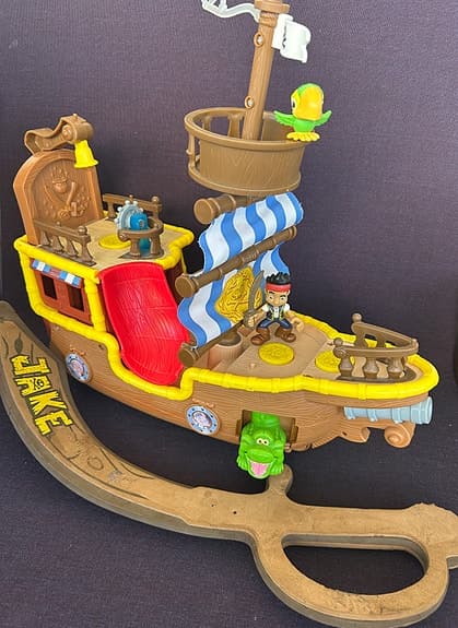 Jake och piraterna – piratskepp med extra svärd