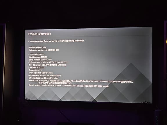 TCL 55C635 QLED 4K Google TV – mycket bra skick