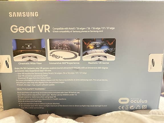 Samsung Gear VR Frost White VR‑headset