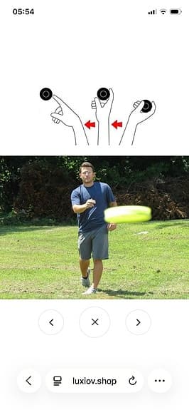 Mini frisbee