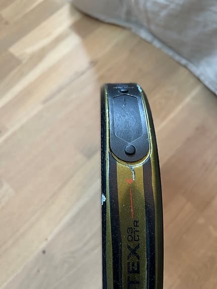 Bullpadel Vertex 2 Pro padelracket svart/röd