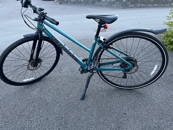 Specialized hybridcykel XS 28" unisex blågrön