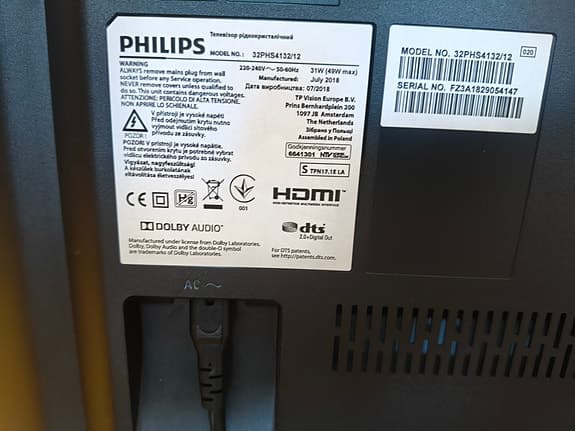 Philips 32" Led TV
