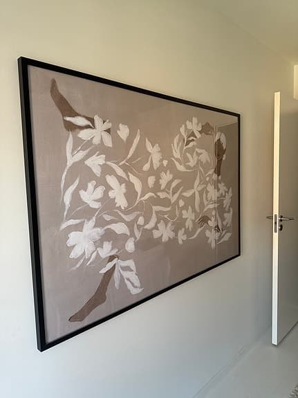 Poster & Stor svart trä ramtavla 150x100