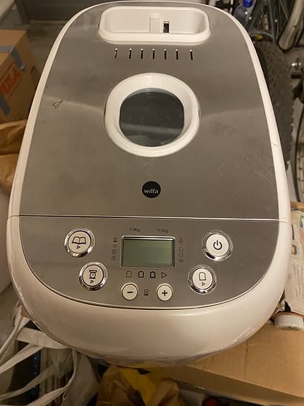 Wilfa bakmaskin med digital display