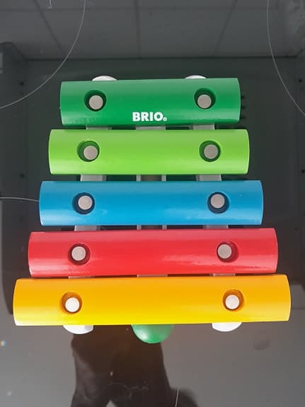 BRIO Xylofon i trä,  flerfärgad