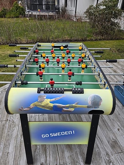 Fotbollsspel bord Go Sweden