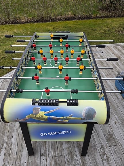 Fotbollsspel bord Go Sweden