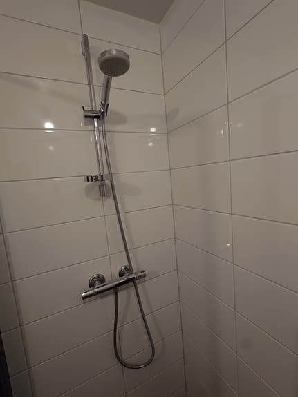 Duschset med termostatblandare krom 150cc