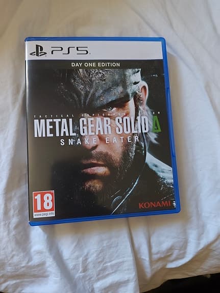 Playstation 5 spel Spider‑Man 2, Assassin’s Creed Shadows, metal Gear Solid Snak