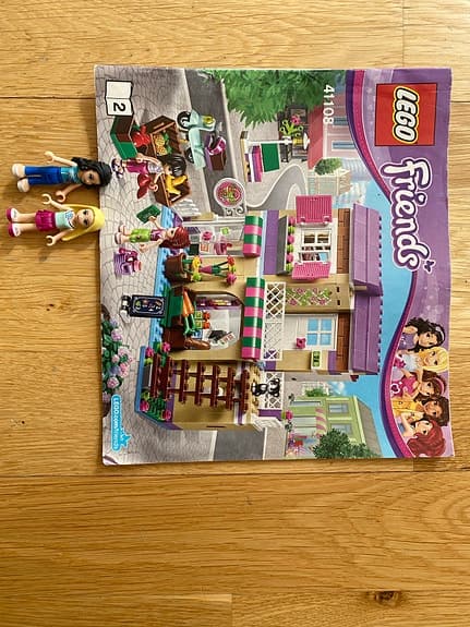 LEGO Friends set med hus och figurer