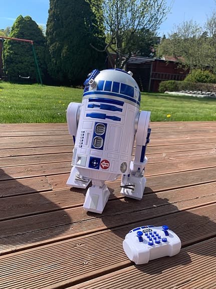 Star Wars R2-D2 leksaksrobot med fjärrkontroll